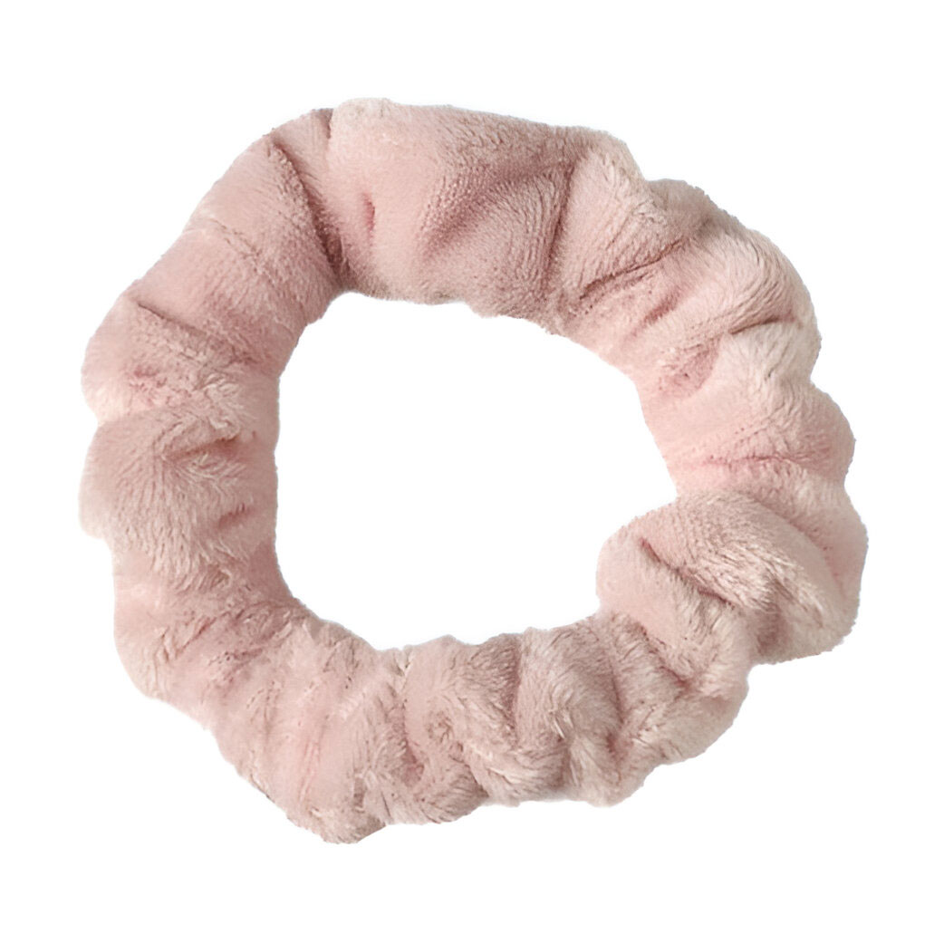 

Резинка для волосся Miso міні, плюш, ніжна пудра, 1 шт (G20H340-5)