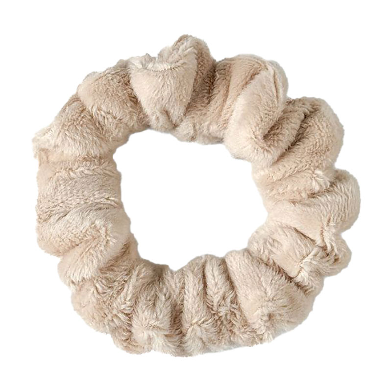 

Резинка для волосся Miso міні, плюш, кремова, 1 шт (G20H340-18)