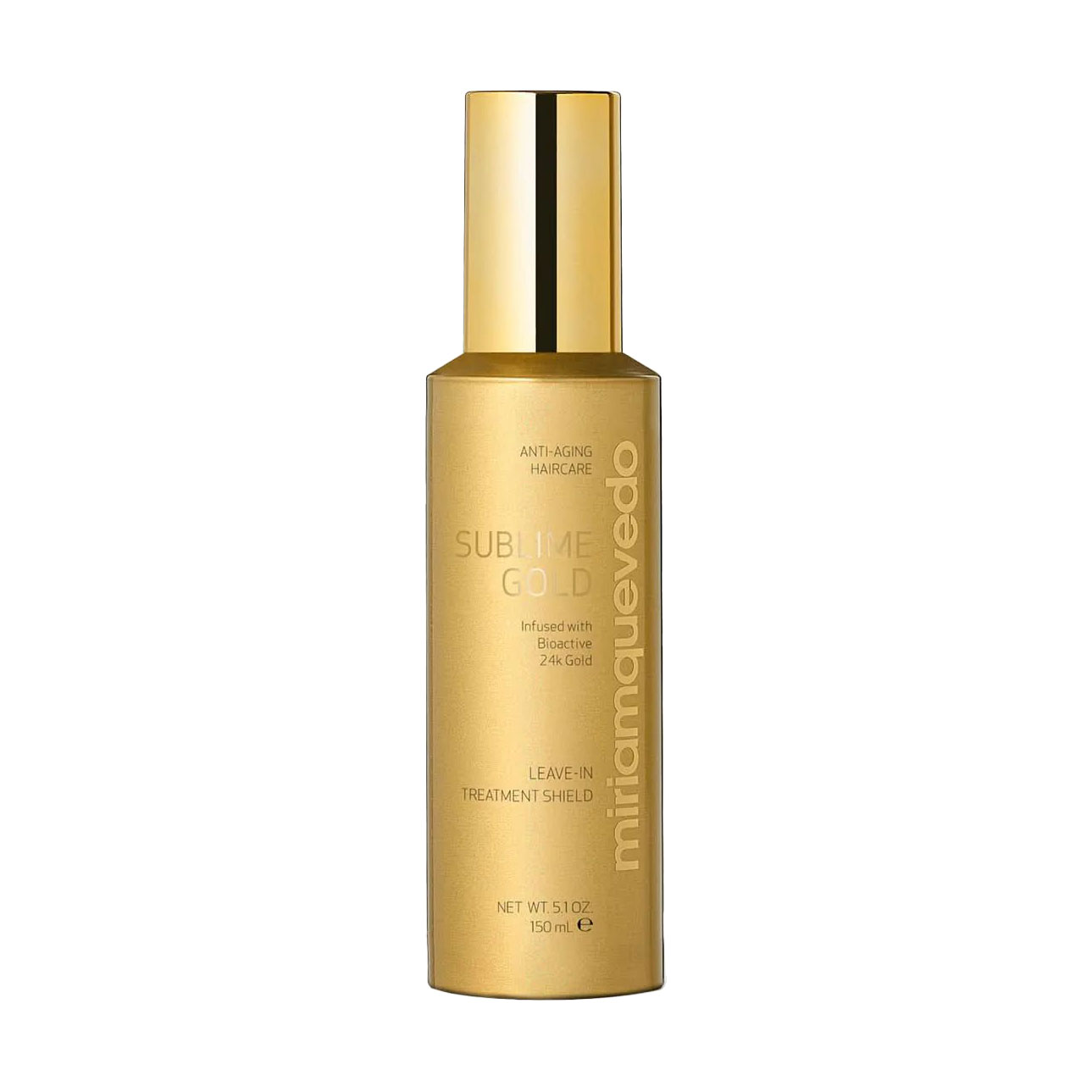 

Незмивний засіб для волосся Miriam Quevedo Sublime Gold Leave-In Treatment Shield, 150 мл