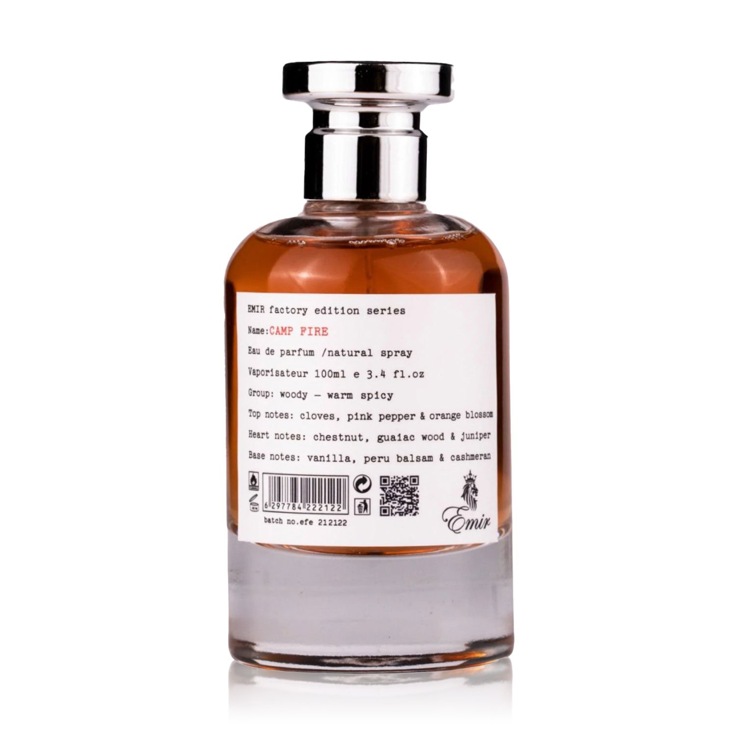 

Paris Corner Emir Factory Edition Camp Fire Парфумована вода чоловіча, 100 мл