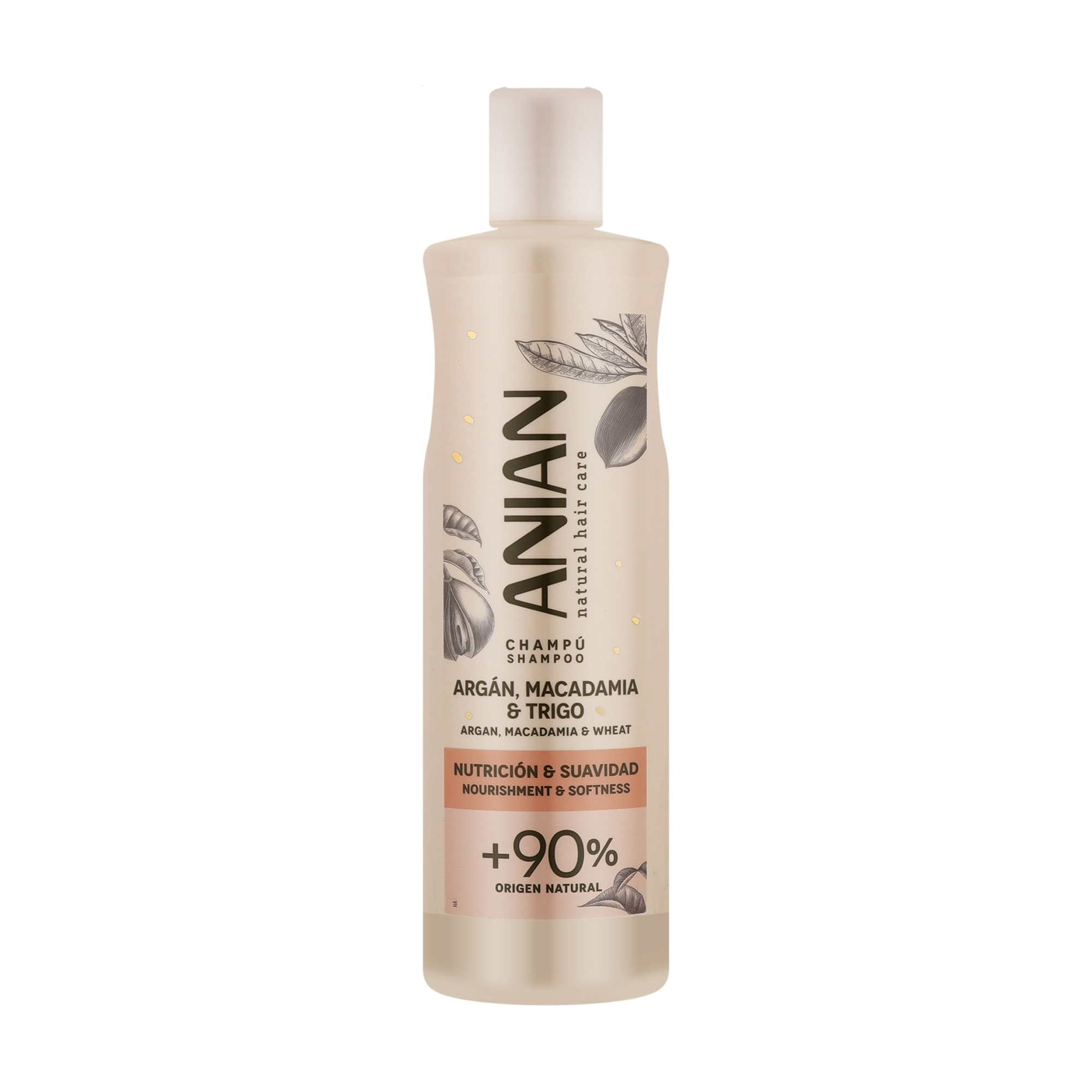 

Шампунь для волосся Anian Natural Nourishment & Softness Shampoo, 400 мл