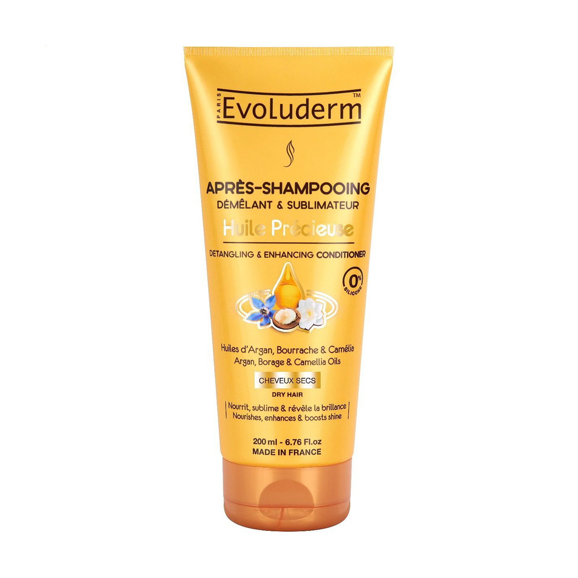 

Кондиціонер Evoluderm Huile Precieuse Dry Hair Conditioner для сухого волосся, 200 мл