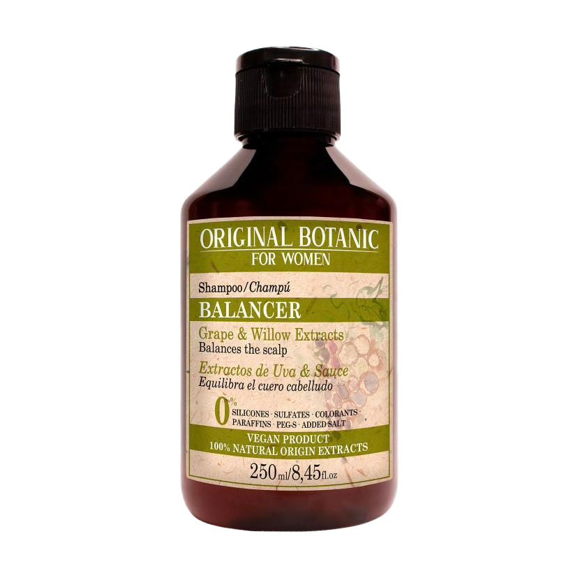 

Балансувальний шампунь для волосся Original Botanic For Women Balancer Shampoo, 250 мл