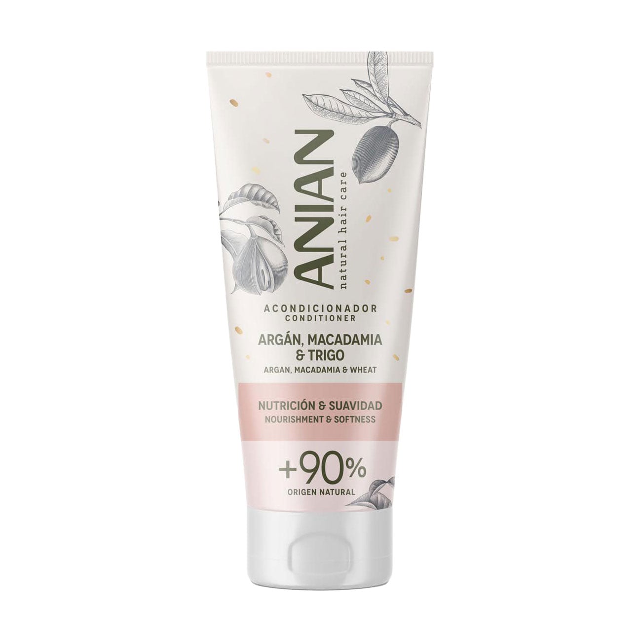 

Кондиціонер для волосся Anian Nourishment & Softness Conditioner з арганом, макадамією та пшеницею, 250 мл