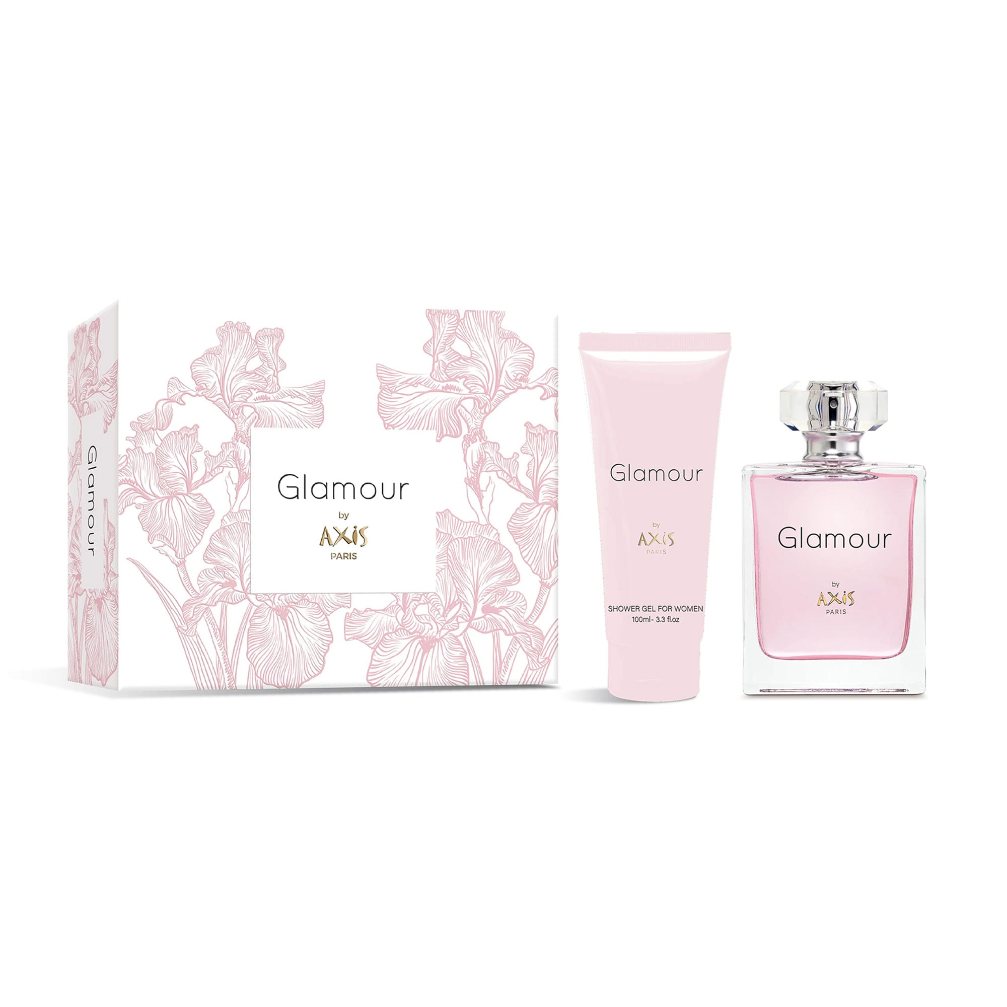 

Парфумований набір жіночий Axis Glamour (парфумована вода, 100 мл + гель для душу, 100 мл)