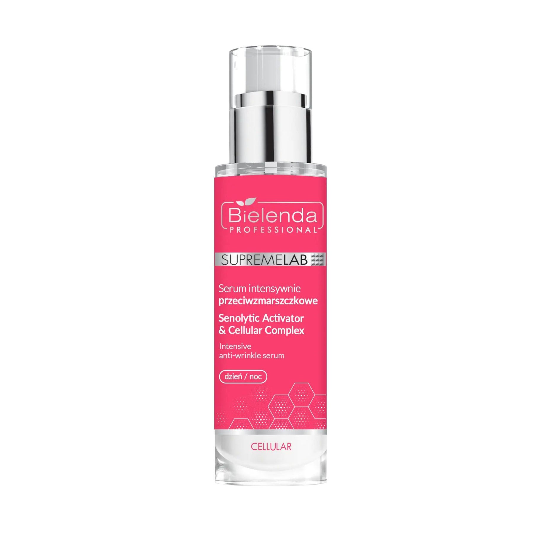 

Інтенсивна сироватка для обличчя Bielenda Professional Supremelab Senolytic Activator & Cellular Complex Intensive Anti-Wrinkle Serum, 30 мл