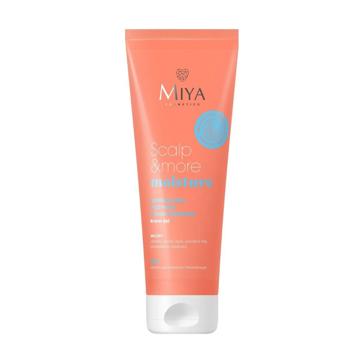 

Зволожувальний кондиціонер для волосся Miya Cosmetics Scalp & More Moisture Conditioner з ніацинамідом, 200 мл