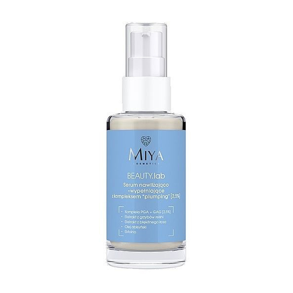 

Зволожувально-наповнювальна сироватка для обличчя Miya Cosmetics Beauty Lab Serum, 30 мл