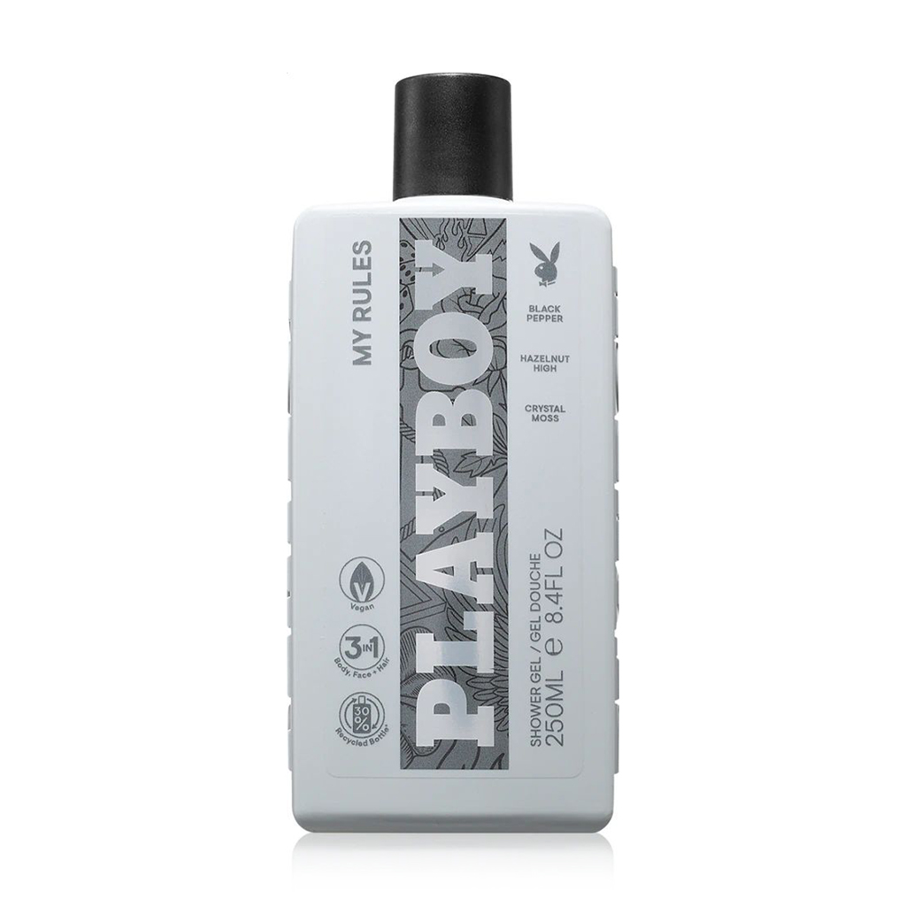 

Уцінка! Парфумований гель для душу Playboy My Rules Shower Gel чоловічий, 250 мл