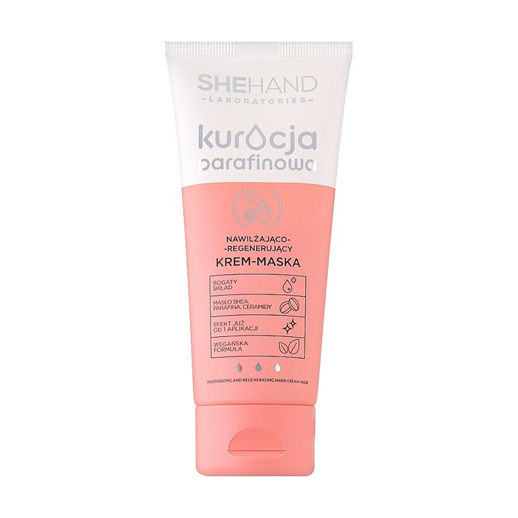 

Крем-маска для рук SheHand Paraffin Treatment Moisturizing And Regenerating Cream-Mask, 75 мл