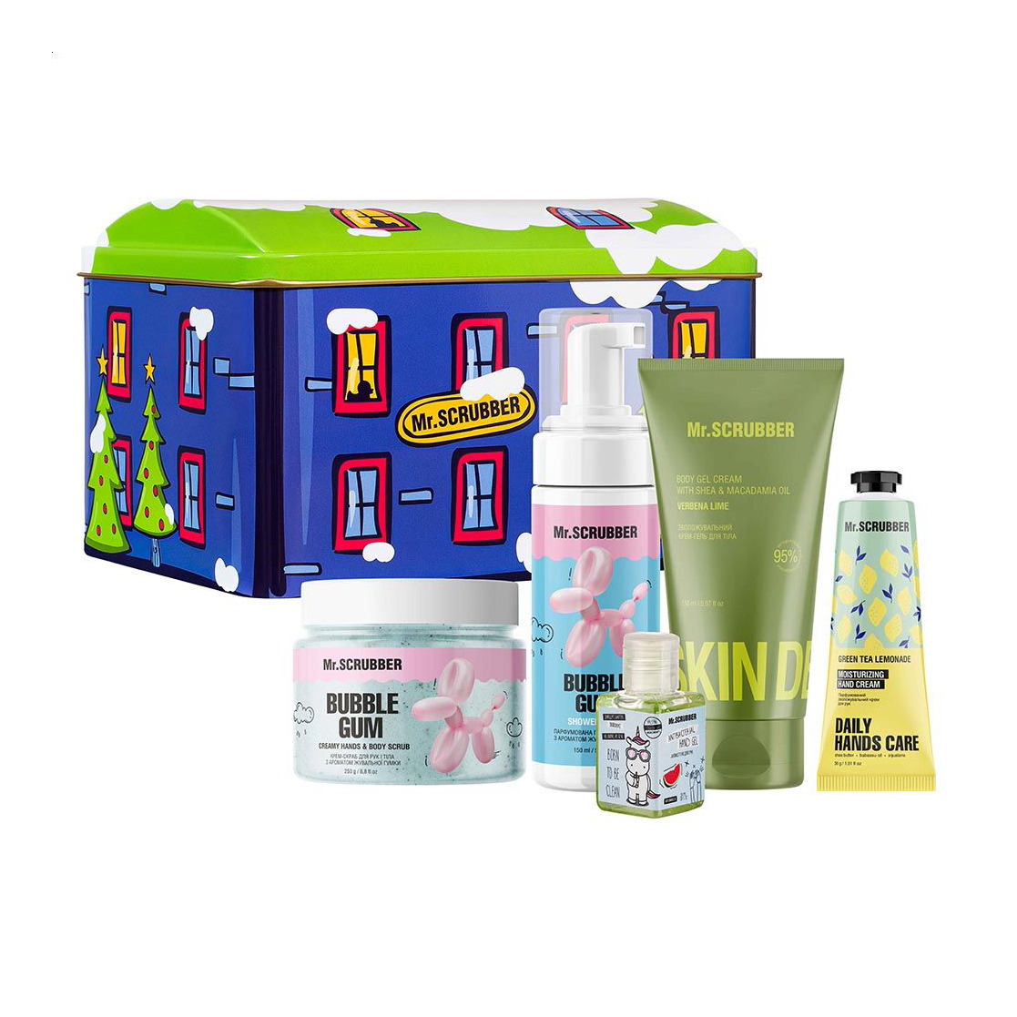 

Подарунковий набір Mr.Scrubber Magic Snow Land, 5 предметів