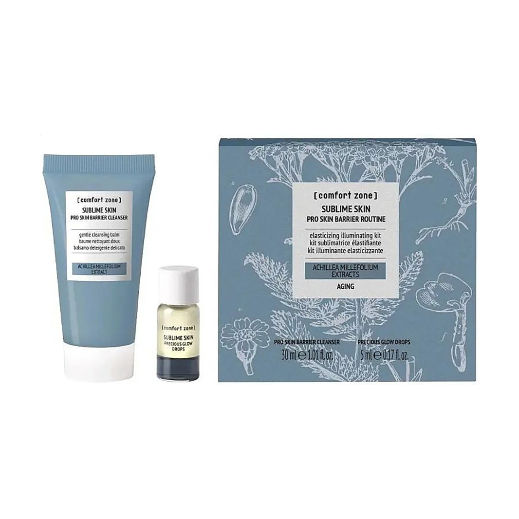 

Набір для догляду за обличчям Comfort Zone Sublime Skin Pro Skin Barrier Routine Kit (бальзам, 30 мл + бленд, 5 мл)