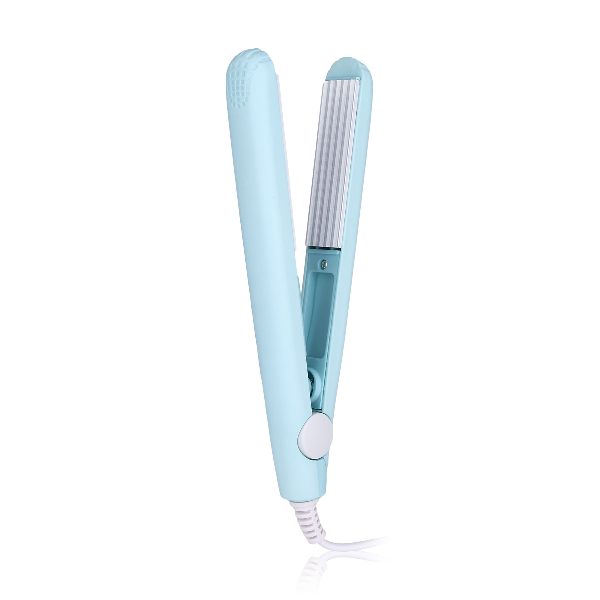 

Плойка-гофре для волосся 02, блакитна