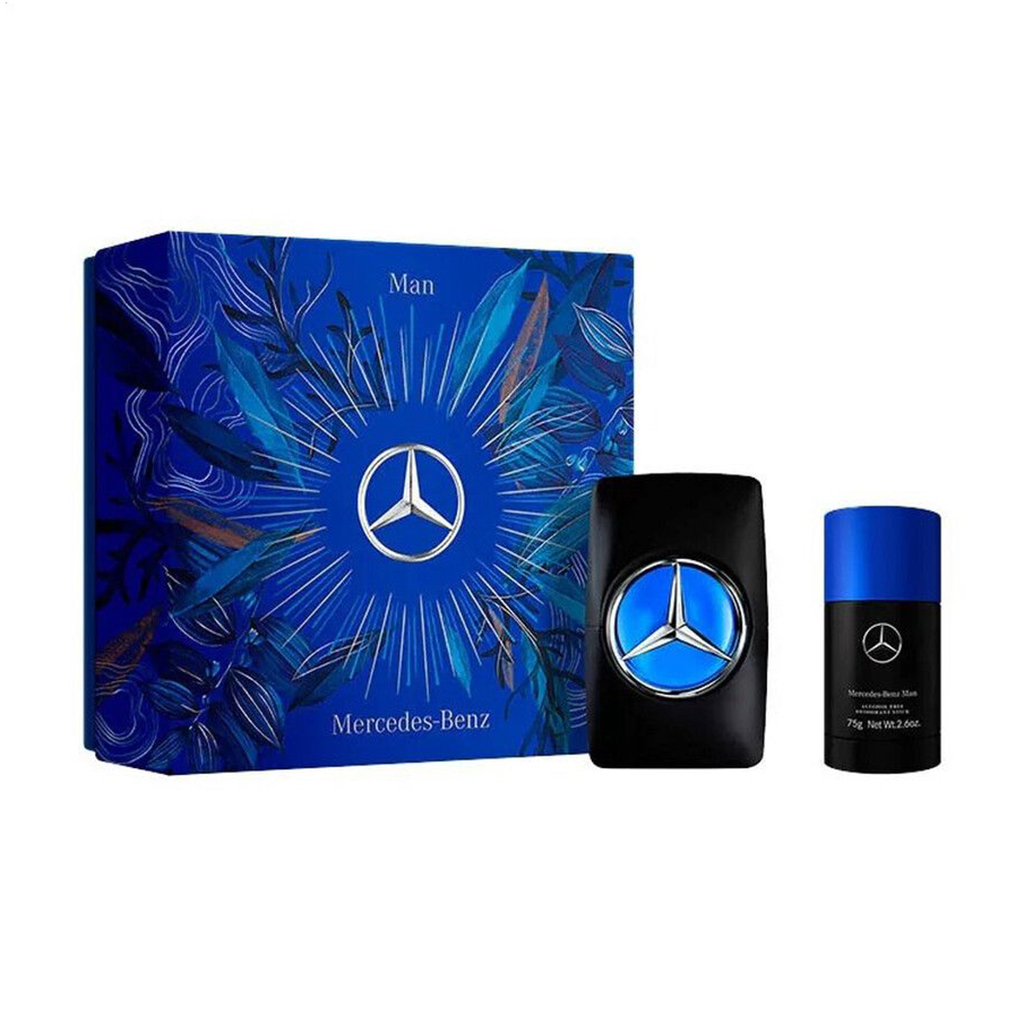 

Парфумований набір чоловічий Mercedes-Benz Man Gift Set (туалетна вода, 100 мл + дезодорант-стік, 75 г)
