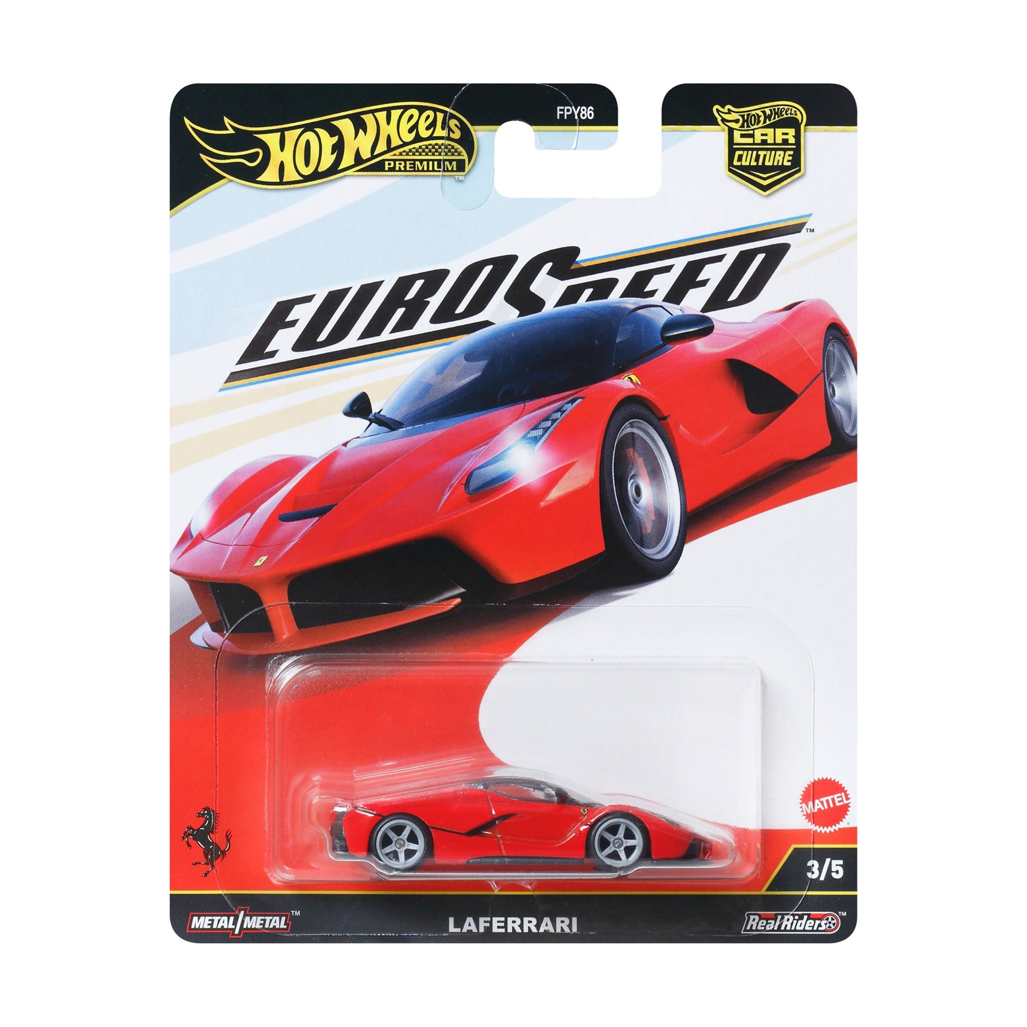 

Колекційна модель машинки Hot Wheels LA Ferrari серії Car Culture, від 3 років (JBK55)