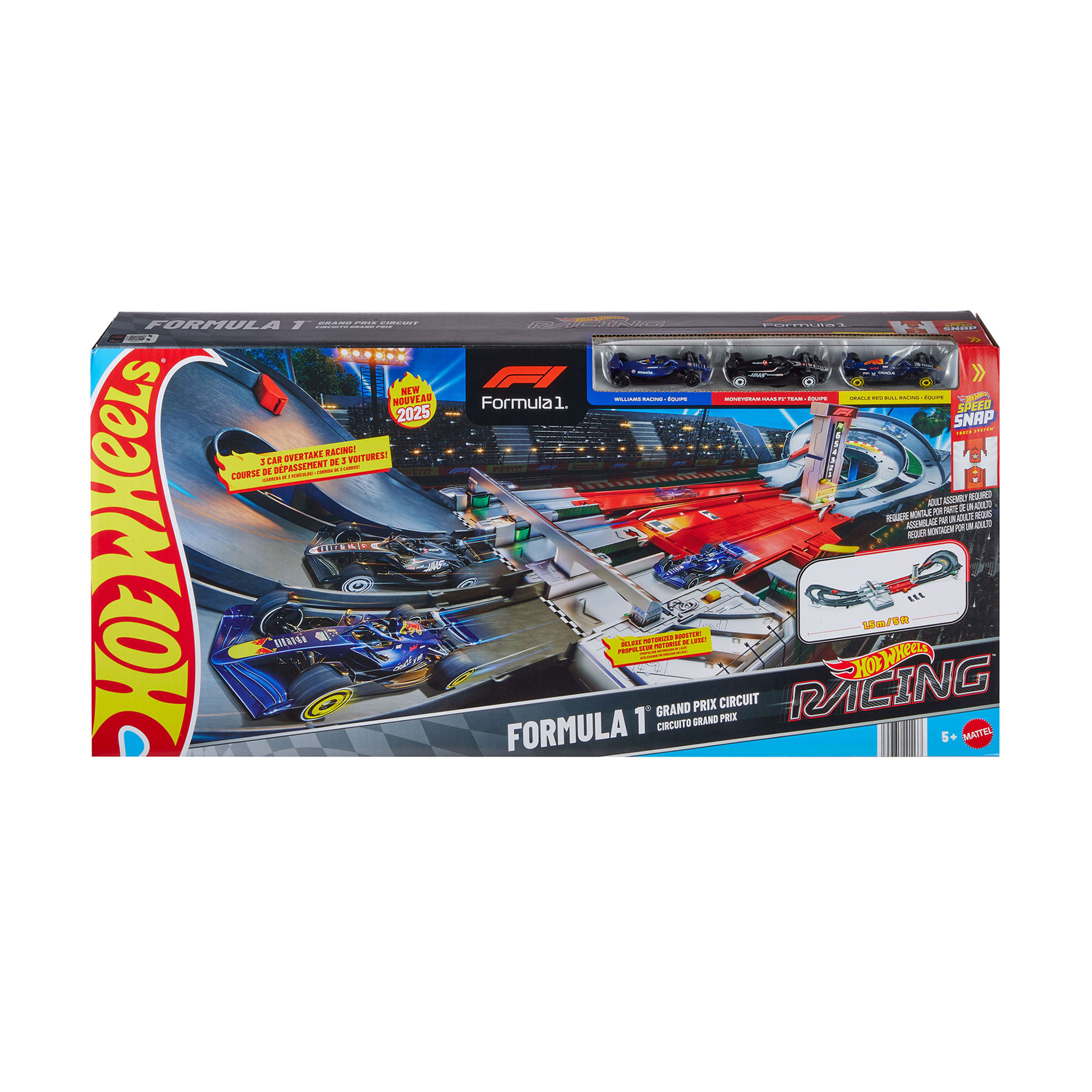 

Ігровий набір Hot Wheels Траса Гран-прі Формули 1, від 5 років (JDY16)