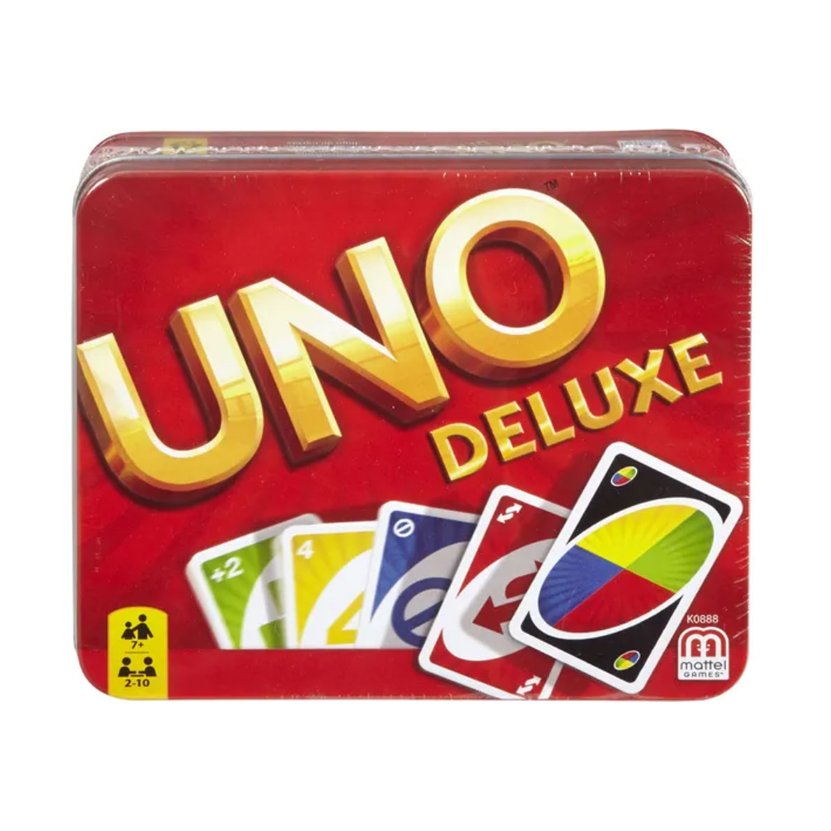

Карткова гра Mattel Games UNO Делюкс, від 7 років (K0888)