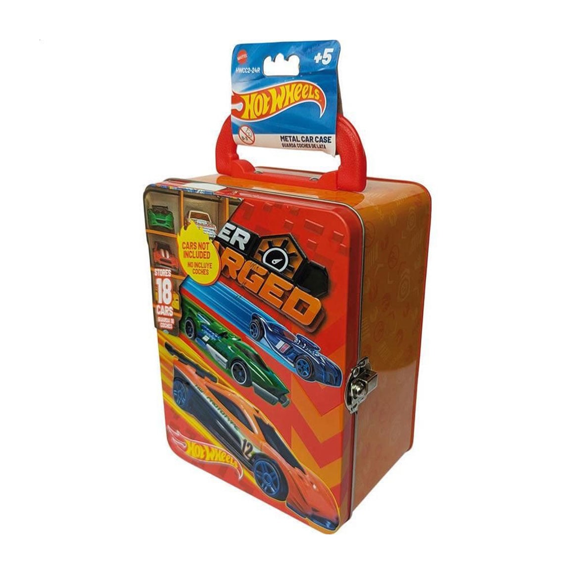 

Контейнер для 18 машинок Hot Wheels Помаранчевий, від 5 років (HWCC2-24R)