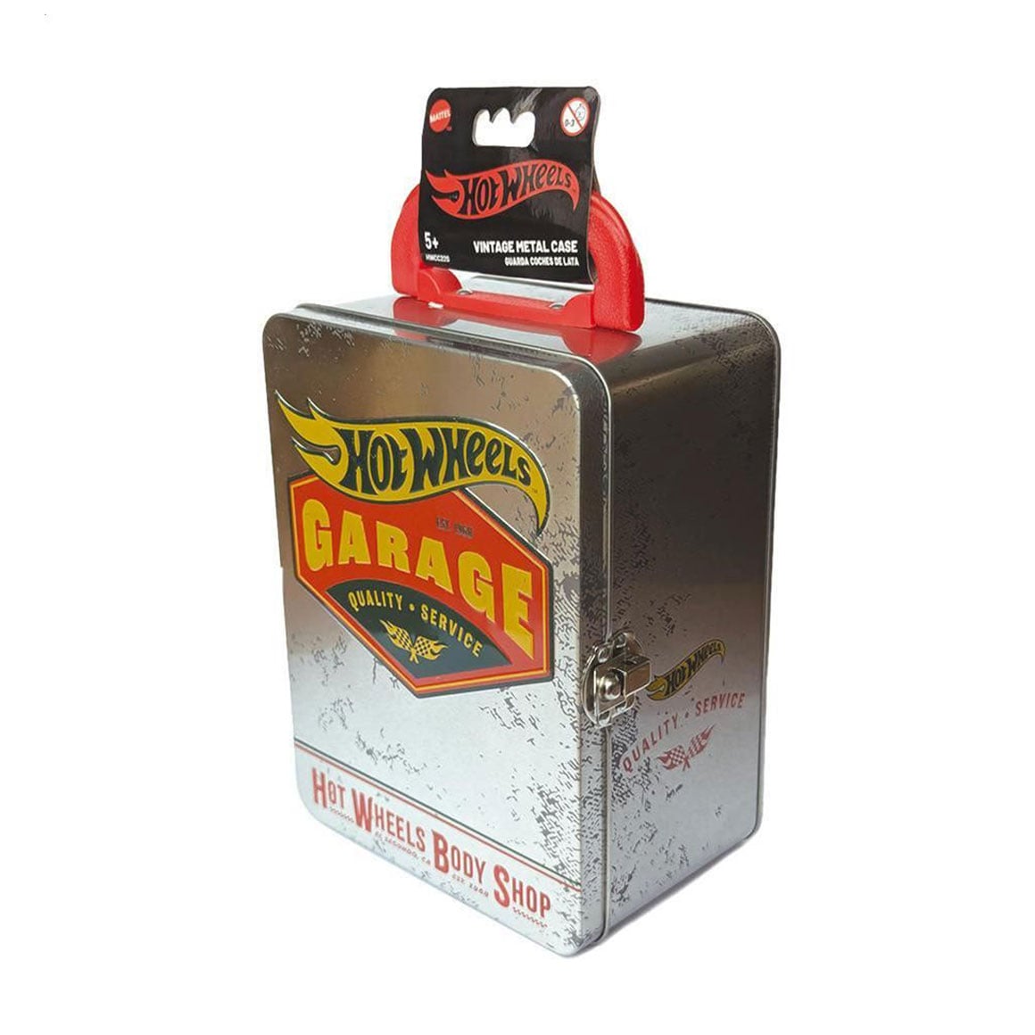 

Вінтажний контейнер для 18 машинок Hot Wheels Сріблястий, від 5 років (HWCC22S)