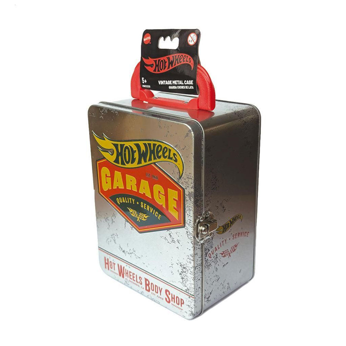 

Вінтажний контейнер для 18 машинок Hot Wheels Сріблястий, від 5 років (HWCC22S)