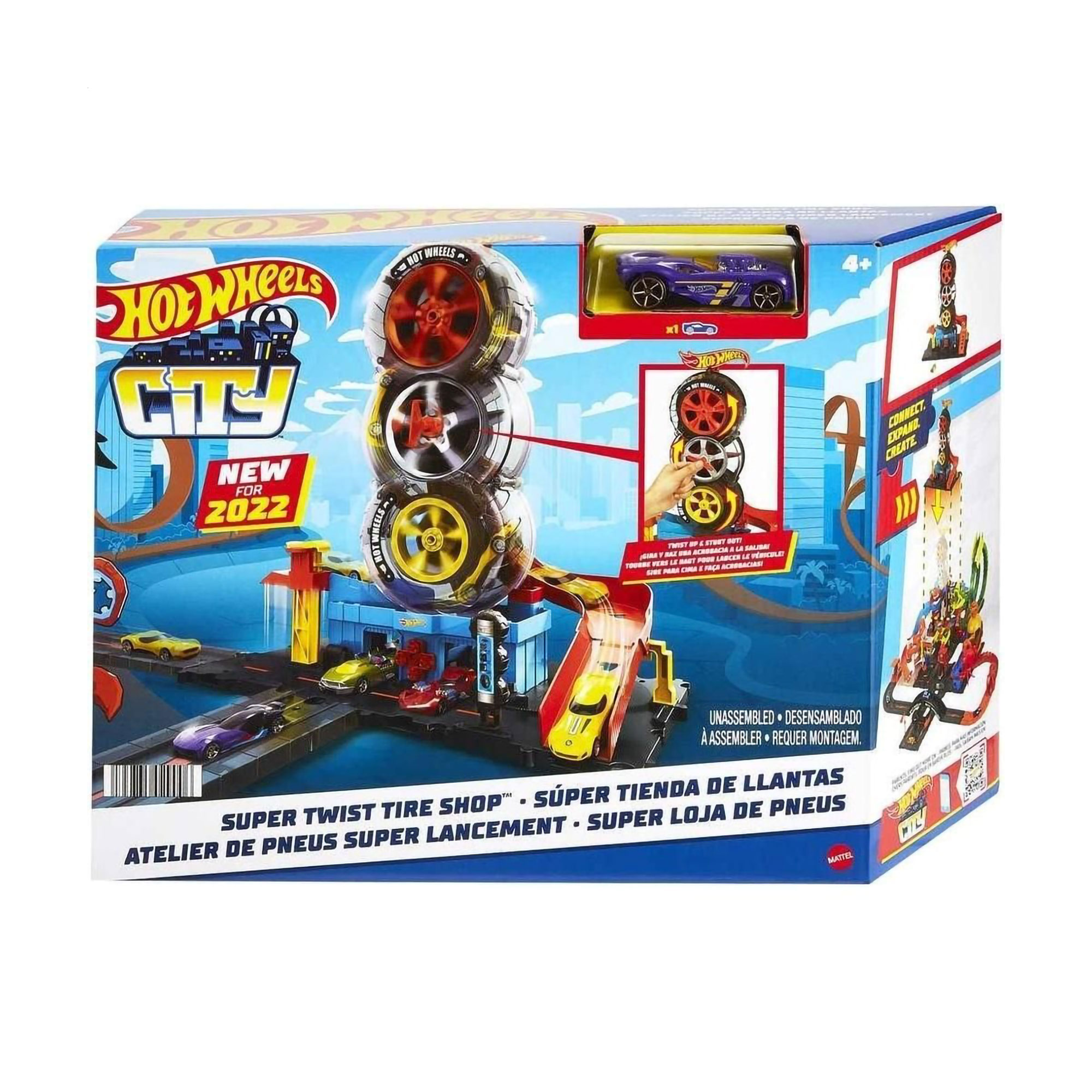 

Ігровий набір Hot Wheels Карколомні трюки в шиномонтажі, від 4 років (HDP02)