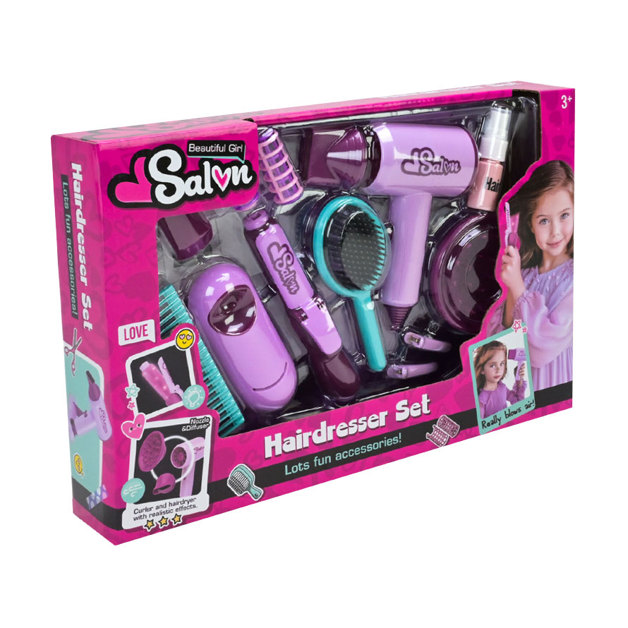 

Дитячий набір Shantou Jinxing Перукар, від 3 років, 26*7*28 см, 11 предметів (YLQ-120)