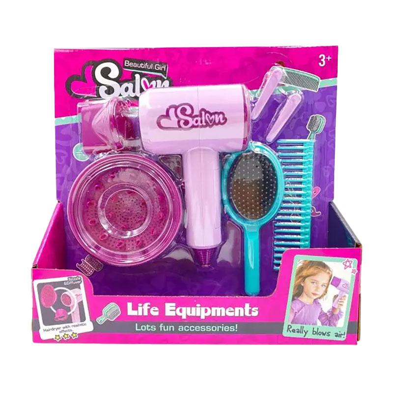 

Дитячий набір Shantou Jinxing Перукар, від 3 років, 25*26*6.2 см, 11 предметів (YLQ-122)