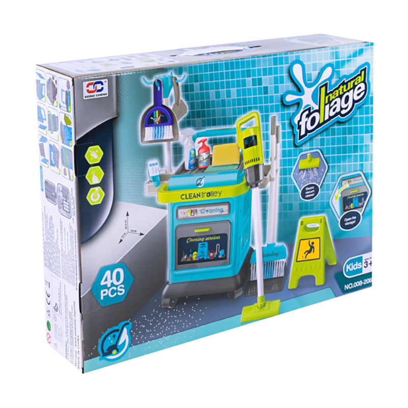 

Дитячий набір Shantou Jinxing Прибиральник, на батарейках, від 3 років, 40 елементів, 39*49*10.5 см (008-206)