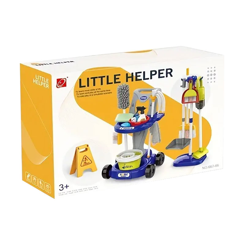 

Дитячий набір Shantou Jinxing Прибиральник, на батарейках, від 3 років, 29 елементів, 50*14*36 см (667-66)