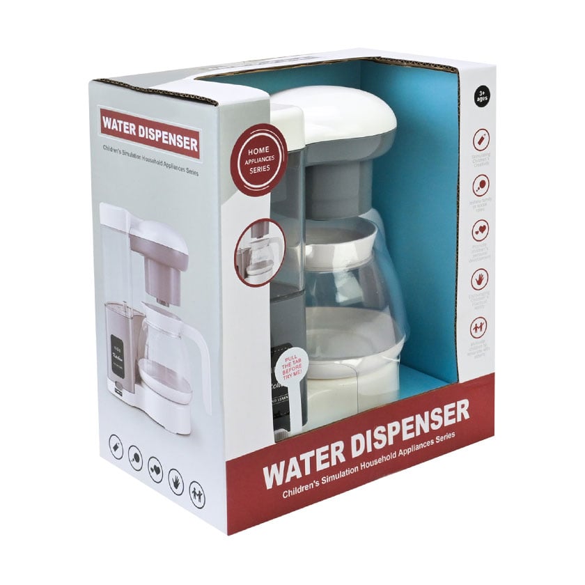 

Дитячий іграшковий набір Shantou Jinxing Кавоварка, на батарейках, зі світлом та звуком, у коробці, від 3 років (998-9L)