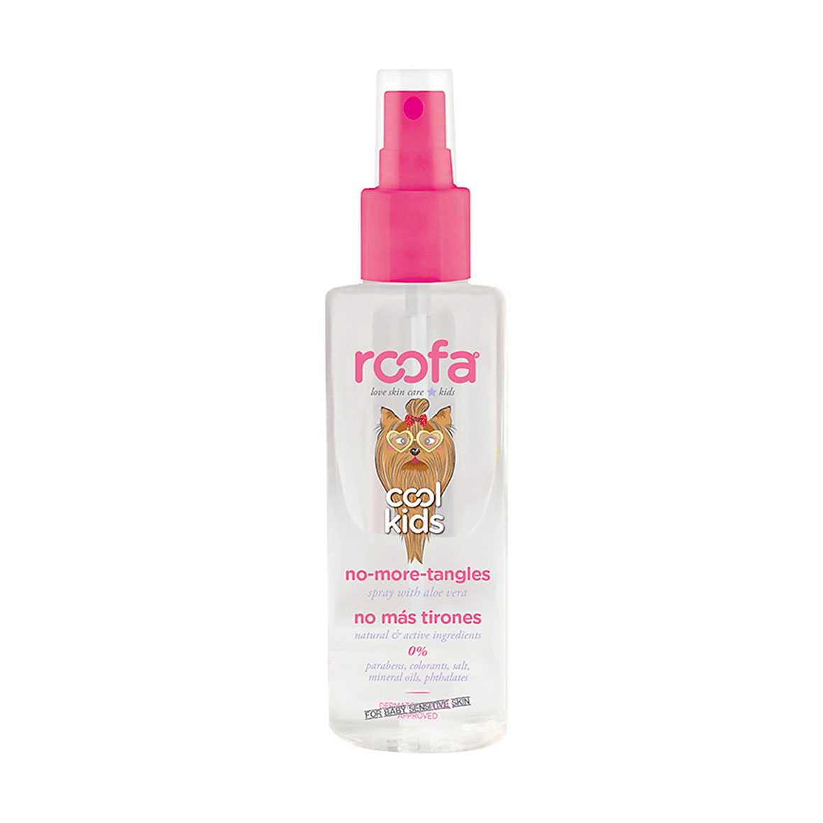 

Дитячий спрей для розплутування довгого волосся Roofa Cool Kids No More Tangles Spray, 100 мл