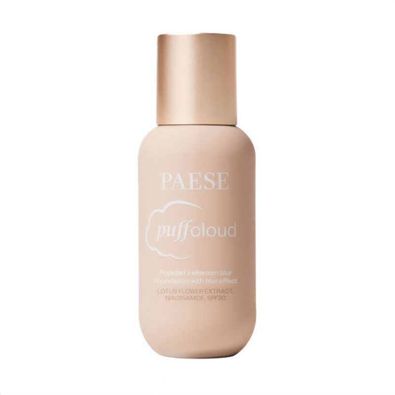

Тональна основа для обличчя Paese Puff Cloud Foundation With Blur Effect, SPF 20, 04 Shell Beige, 37 мл