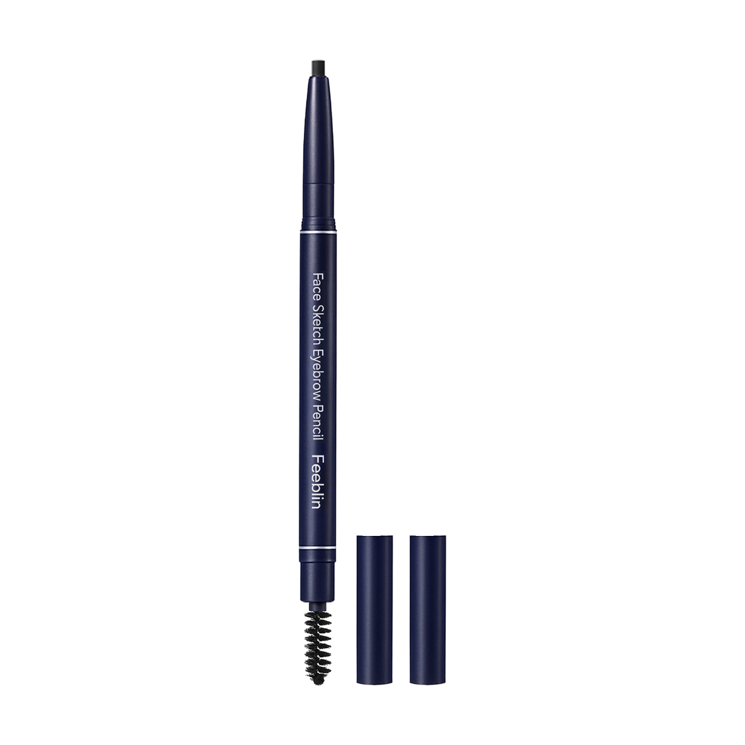 

Уцінка! Олівець для брів Konad Feeblin Face Sketch Eyebrow Pencil, Soft Black, 0.25 г