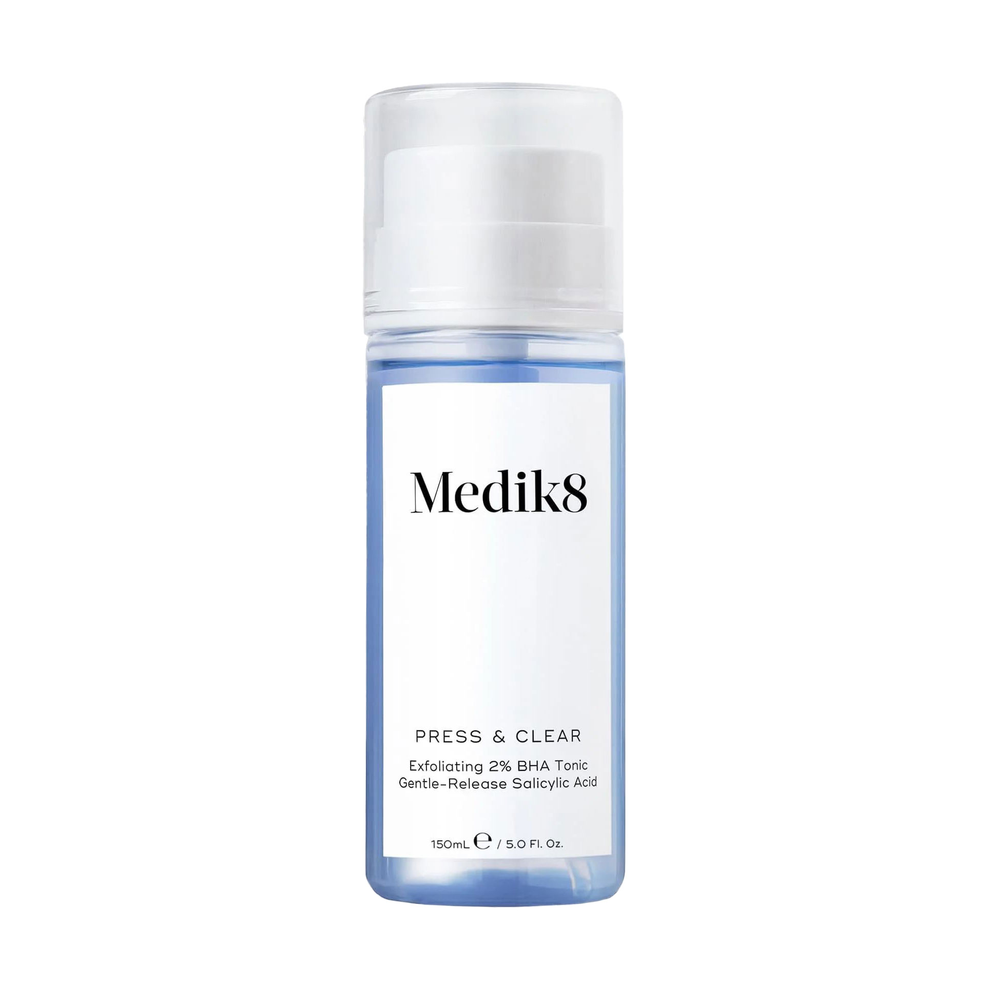 

Відлущувальний тонік для обличчя Medik8 Press & Clear Exfoliating 2% ВНА Tonic з 2% саліциловою кислотою, 150 мл