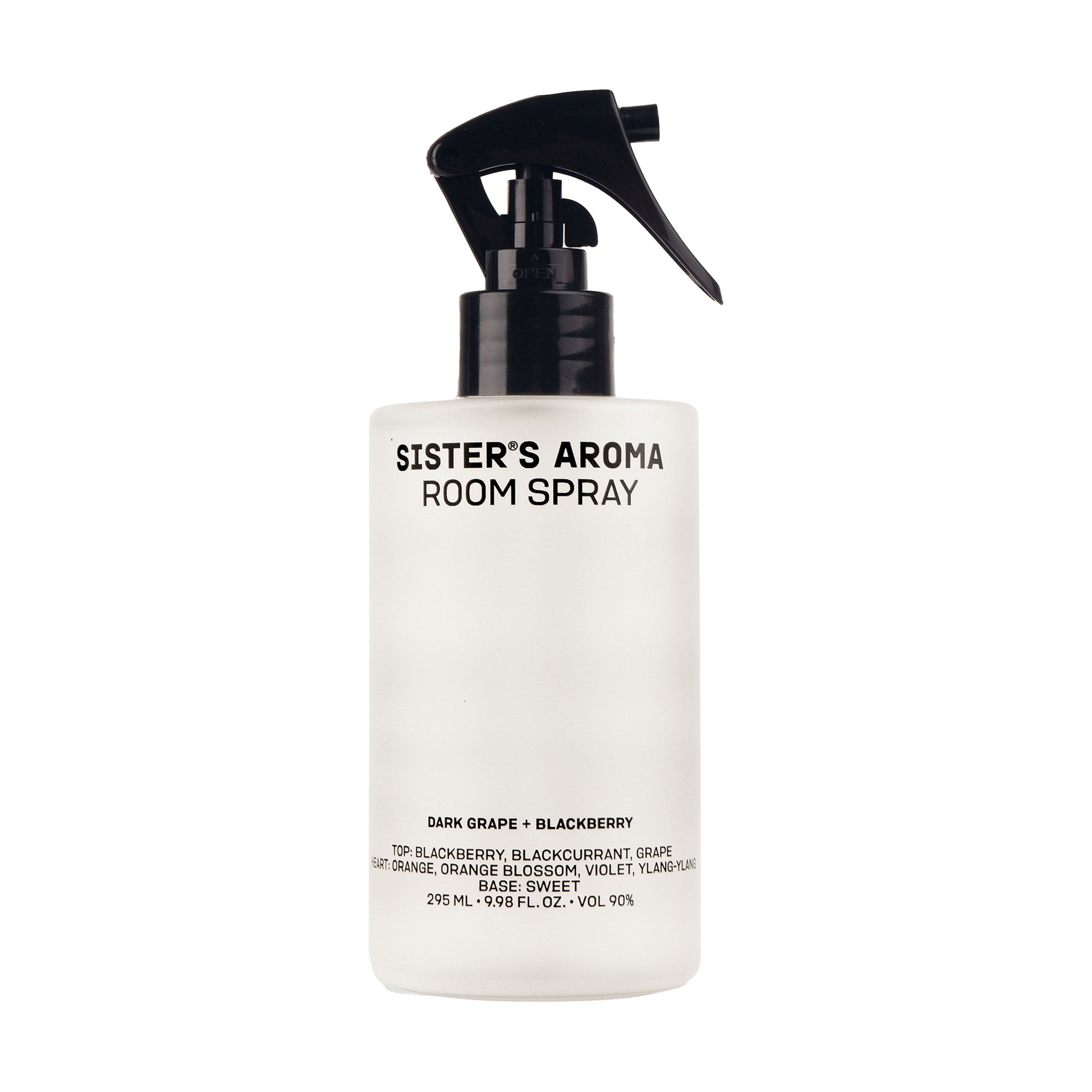 

Парфумований спрей для кімнати та текстилю Sister's Aroma Dark Grape + Blackberry, 295 мл