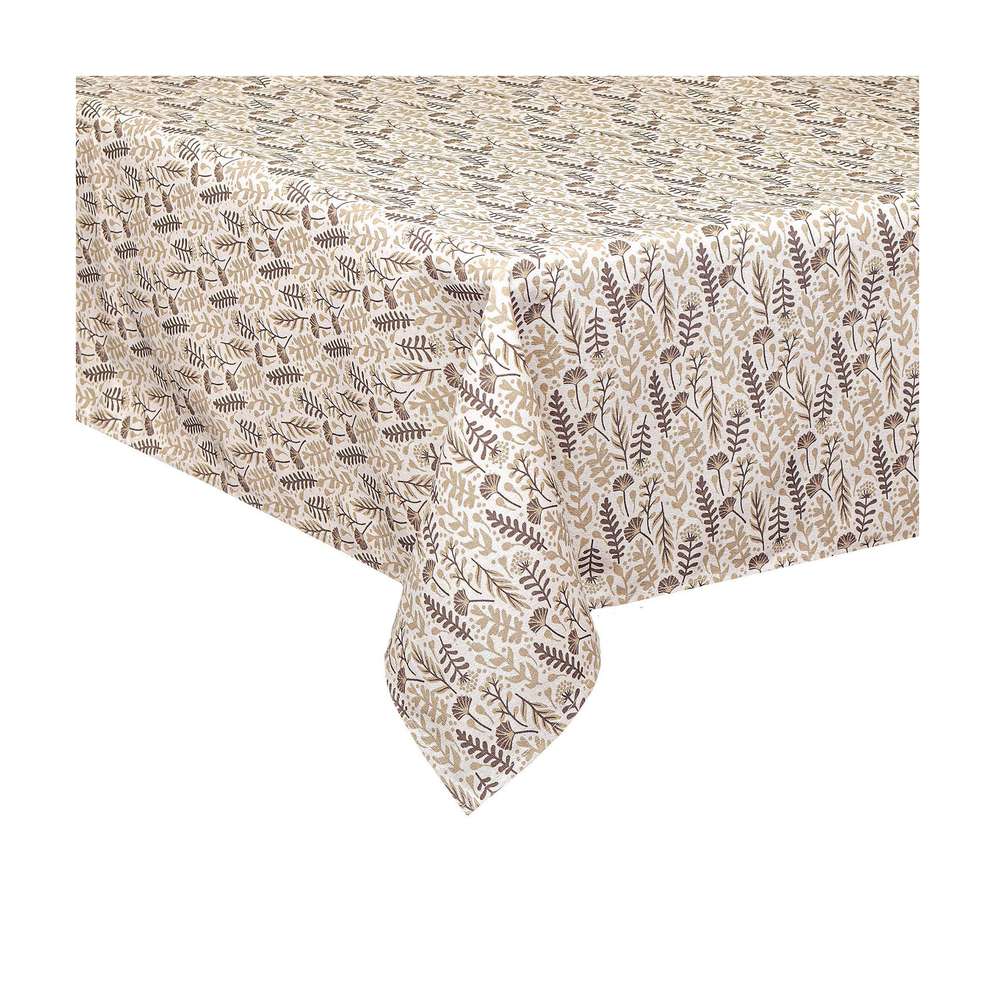 

Кухонна скатертина Home Line Цвітіння трав, коричневий, 120*150 см (напівпанама) (184226)