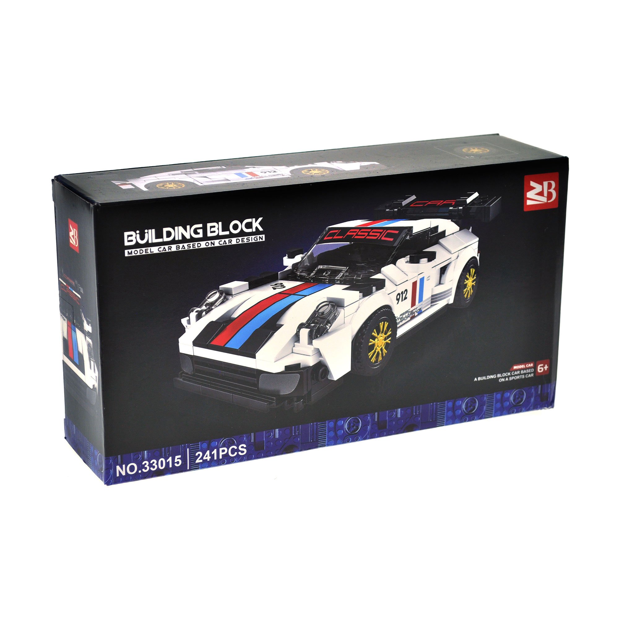 

Конструктор YG Toys Гоночна машина, 241 деталь, від 6 років, 26*14*7 см (33015)