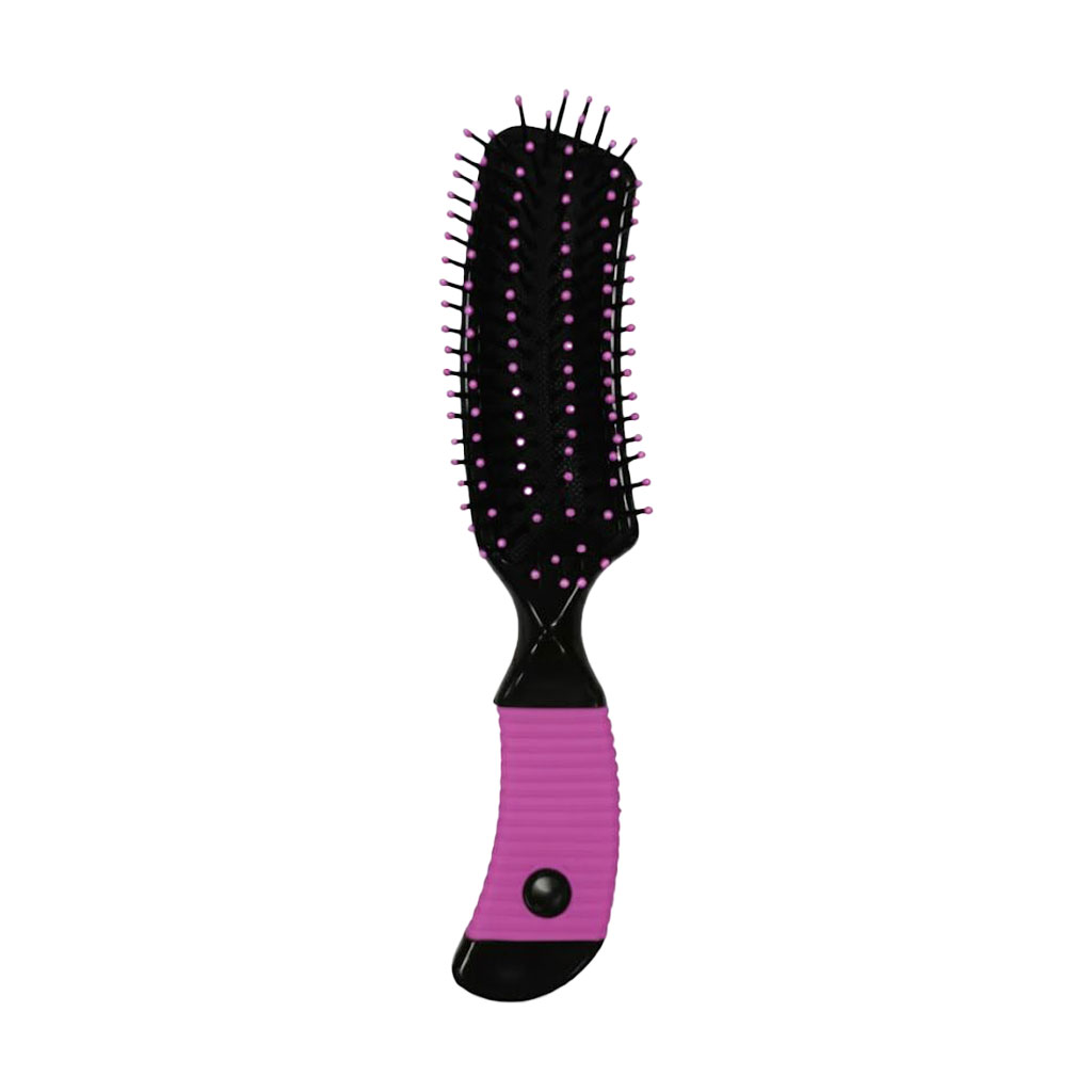 

Щітка для волосся Inter-Vion чорно-рожева (485840-P)