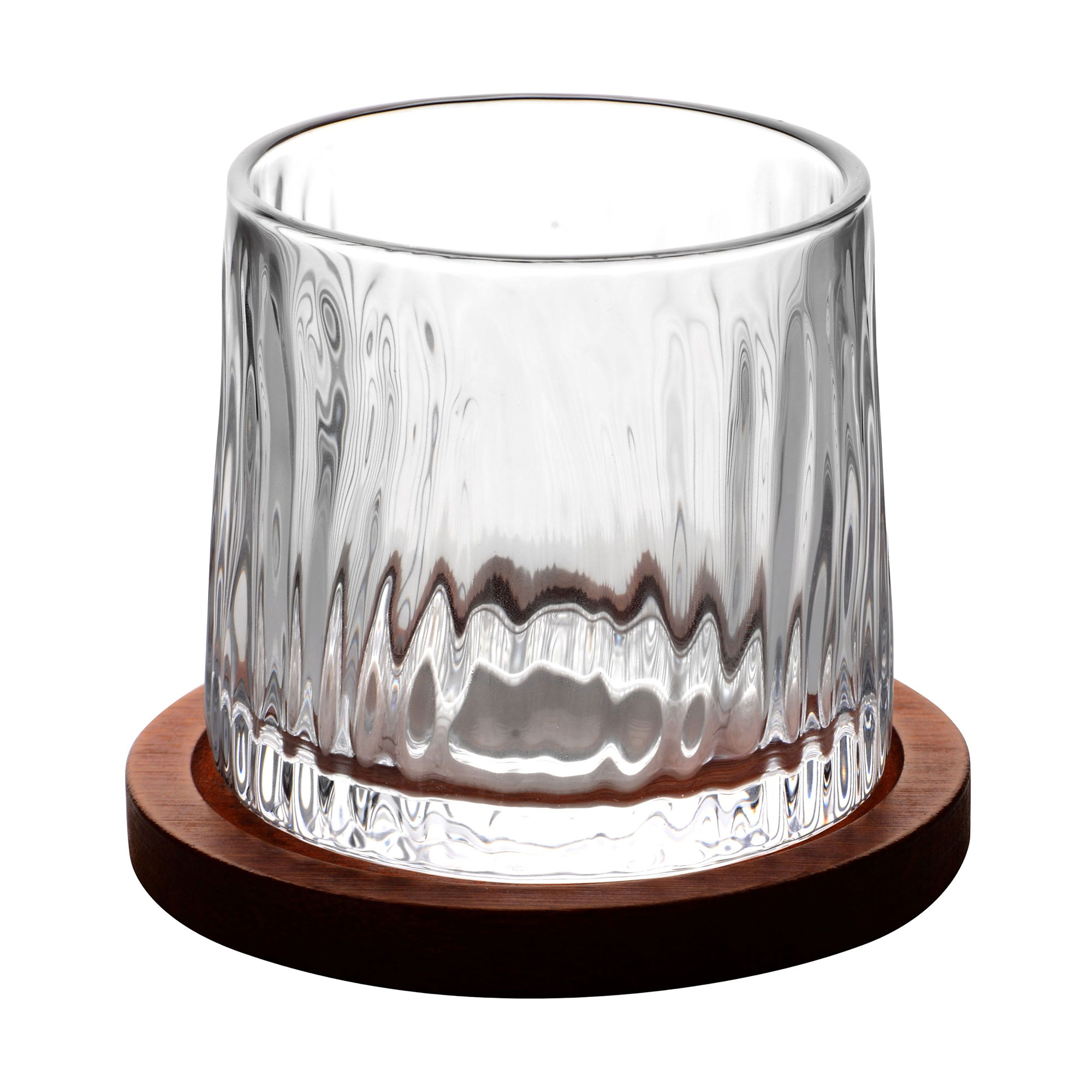 

Склянка Viva Shtox Line з бамбуковою підставкою, прозора, 280 мл (B060709)