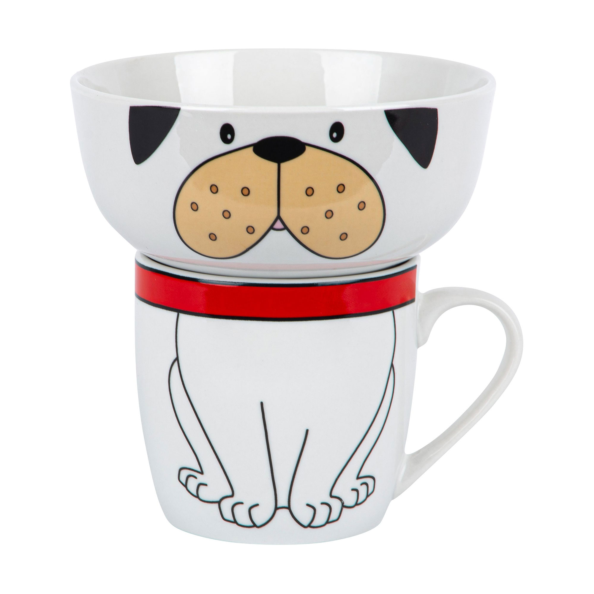 

Дитячий набір посуду Limited Edition Happy Dog, 2 предмети (YF6011)