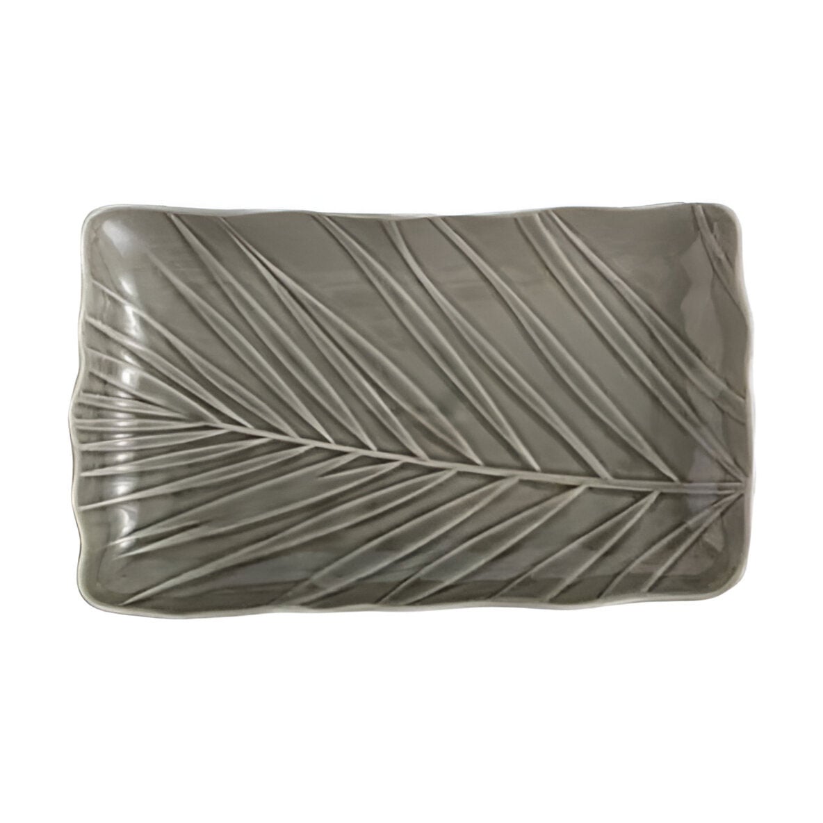 

Блюдо Limited Edition Leaf прямокутне, сіре, 24.5*17 см (B010787)