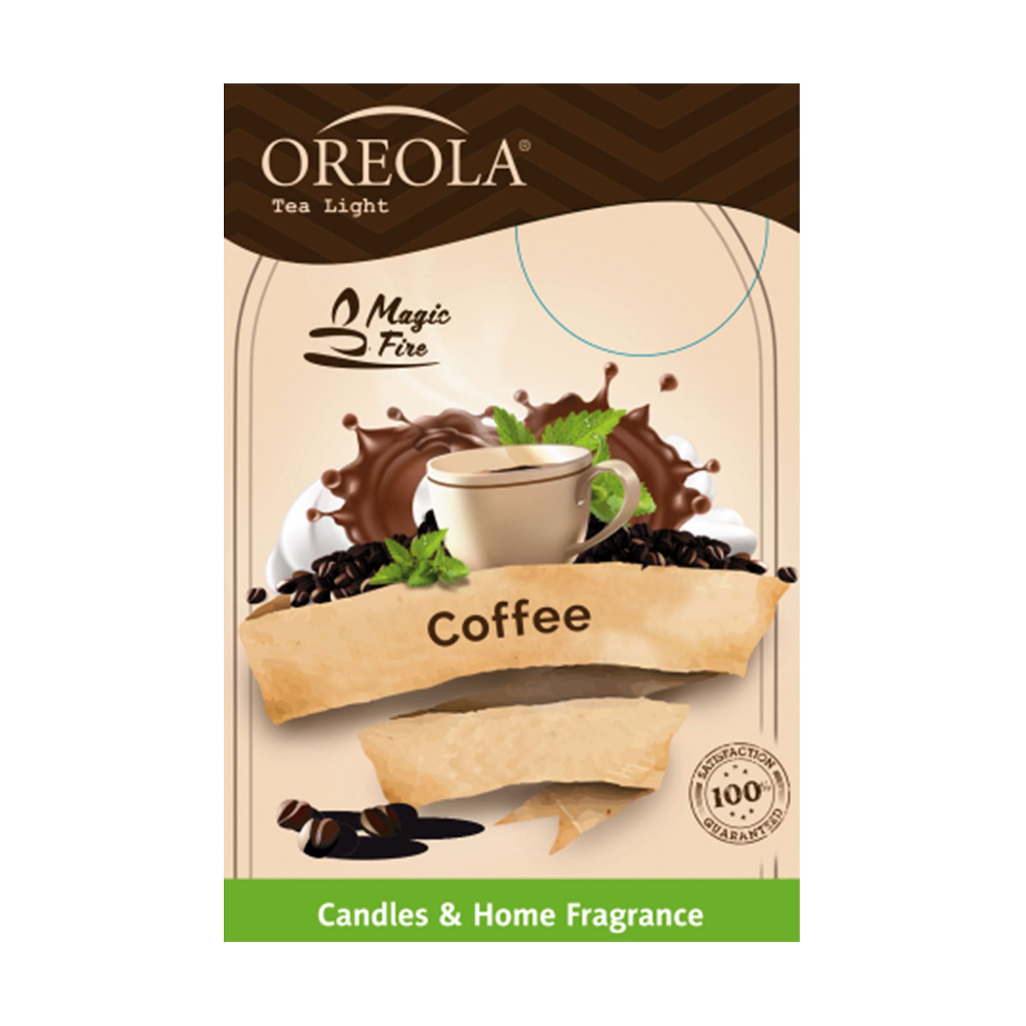 

Ароматична свічка Oreola Coffee, 6 шт