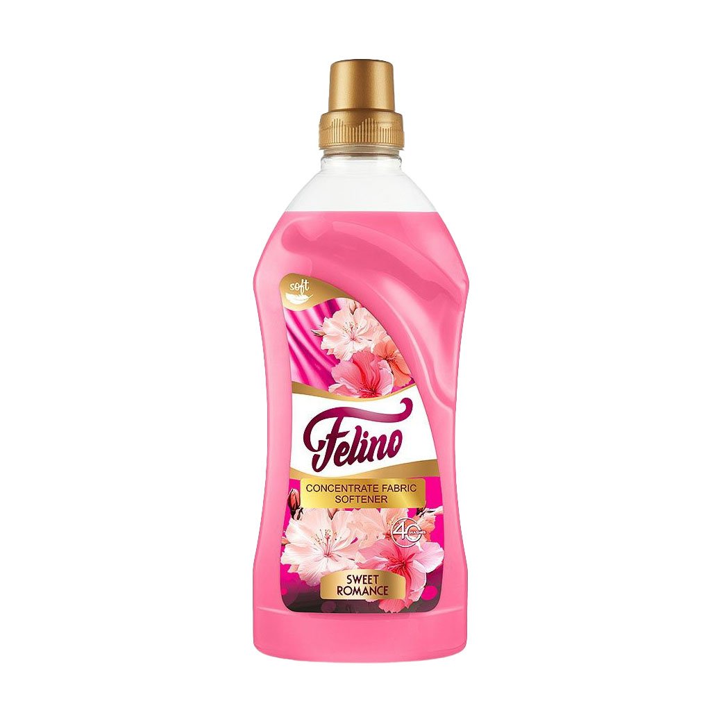 

Кондиціонер для білизни Felino Sweet Romance, 40 циклів прання, 1 л
