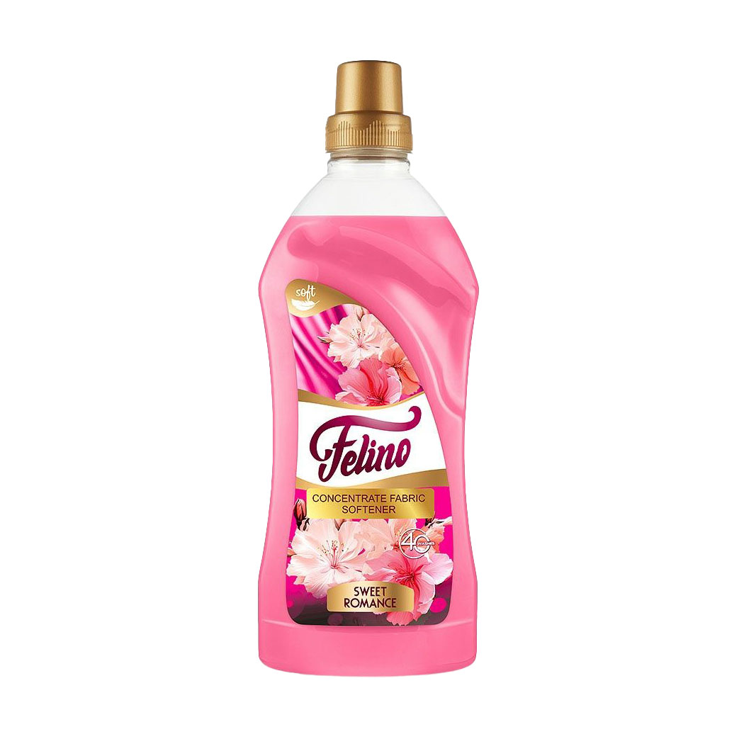 

Кондиціонер для білизни Felino Sweet Romance, 40 циклів прання, 1 л