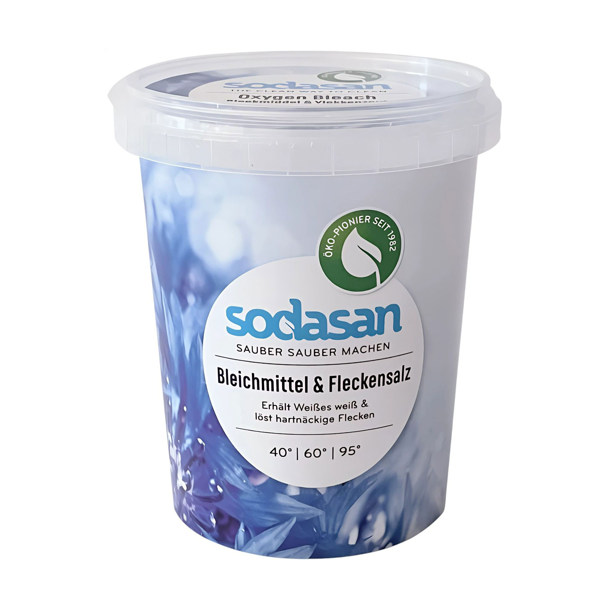 

Органічний кисневий засіб Sodasan для відбілювання та видалення стійких забруднень, 450 г