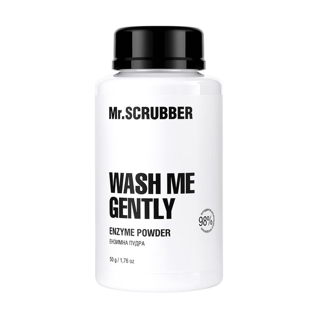 

Ензимна пудра для обличчя Mr.Scrubber Wash Me Gently Enzyme Powder, 50 г