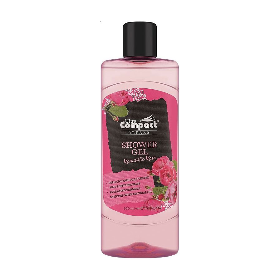 

Гель для душу Ultra Compact Shower Gel, Romantic Rose, 500 мл