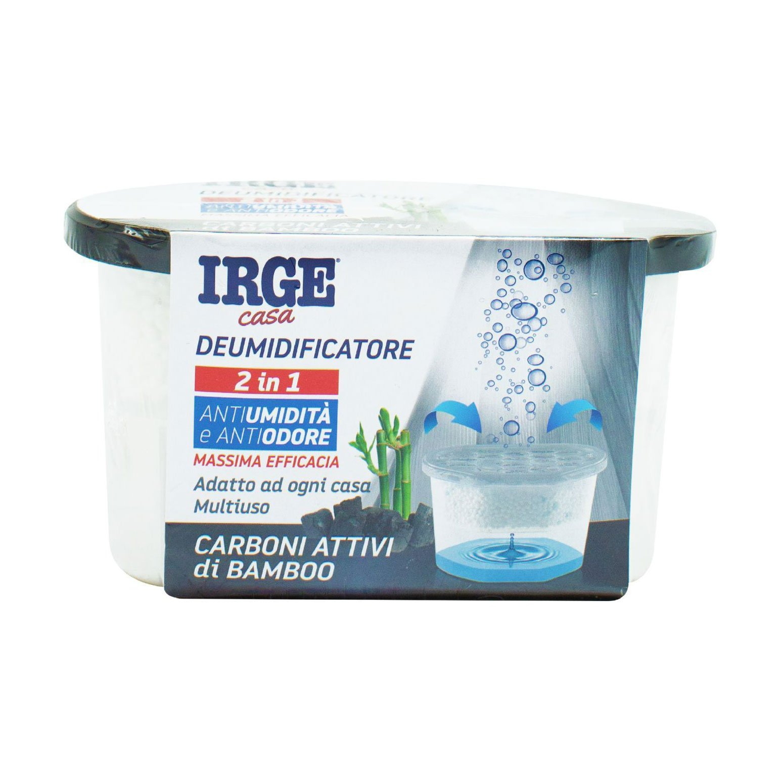 

Поглинач запаху та вологи Irge Бамбукове вугілля, 400 мл