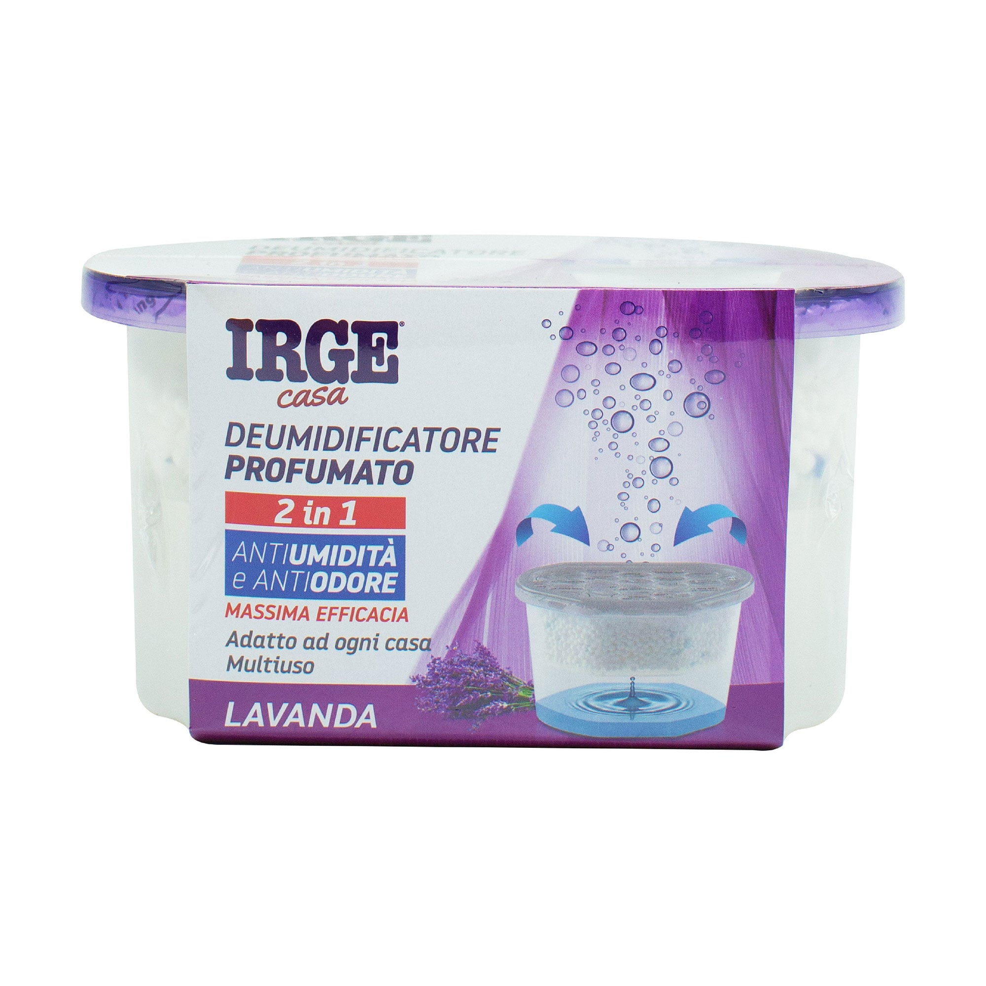 

Поглинач запаху та вологи Irge Лаванда, 400 мл