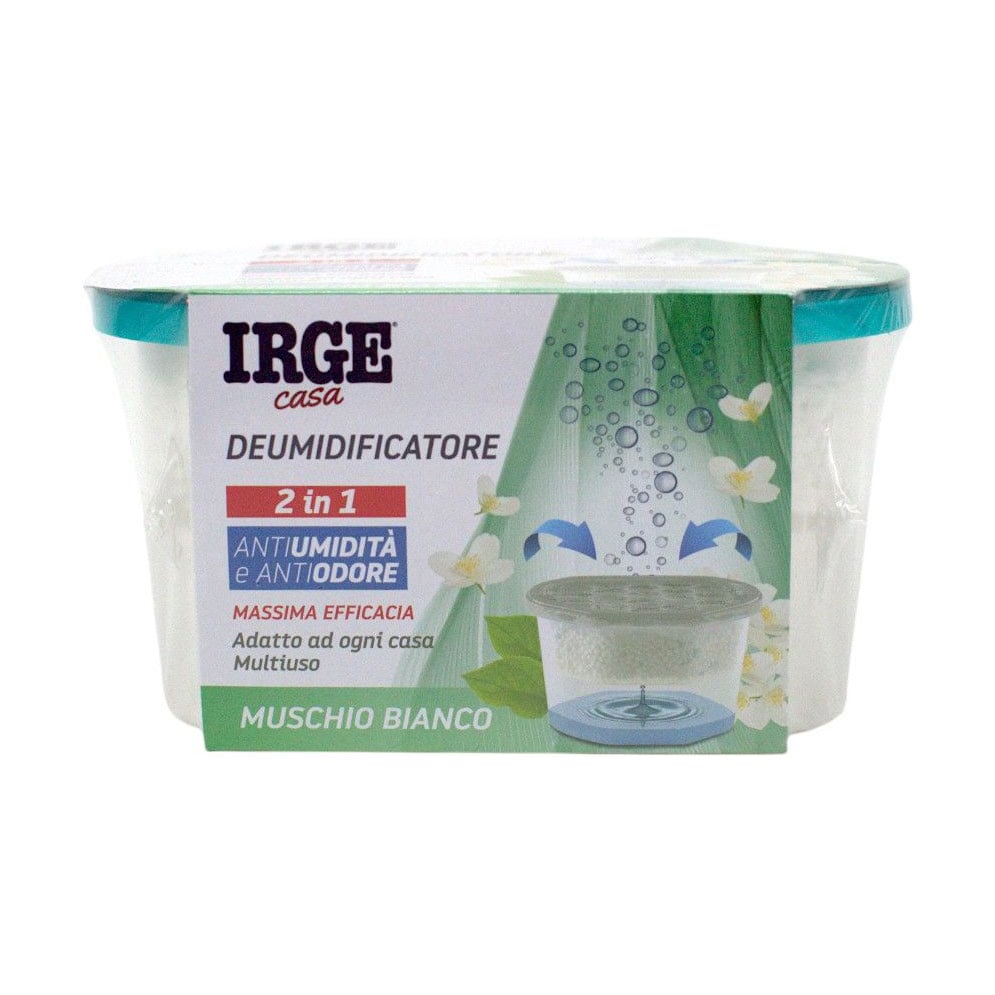 

Поглинач запаху та вологи Irge Білий мускус, 400 мл